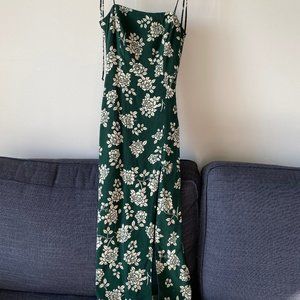 Midi Dress with Floral Print